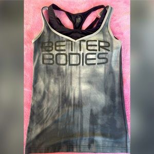 Better Bodies Grunge Tank with Built in Sports Bra